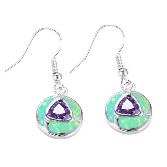 Jewelry - Silver Plated Fashion Hook Drop Dangle Earrings For Women, F593
